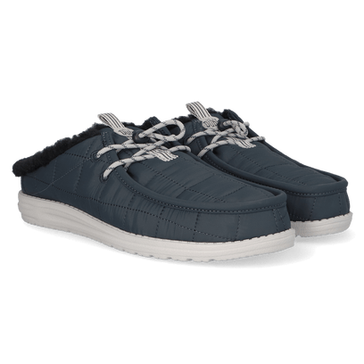 Wally Slip Camp Nylon Heren Instappers Dark Slate/Micro Chip