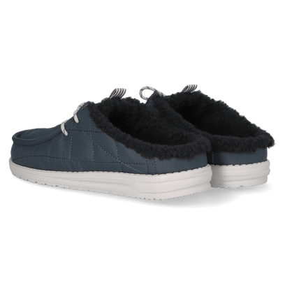 Wally Slip Camp Nylon Heren Instappers Dark Slate/Micro Chip