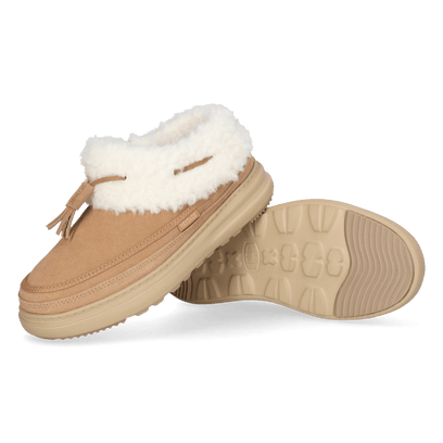 Remi Toastee Lo Tassel Dames Instappers Suede Tan