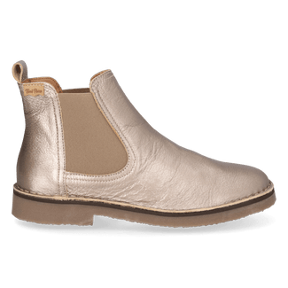 Isa-AT Dames Chelsea Boots Leer Plati
