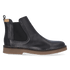 Isa-PO Dames Chelsea Boots Leer Negre