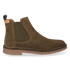 Isa-SY Dames Chelsea Boots Suede Caqui
