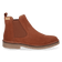 Isa-SY Dames Chelsea Boots Suede Moka