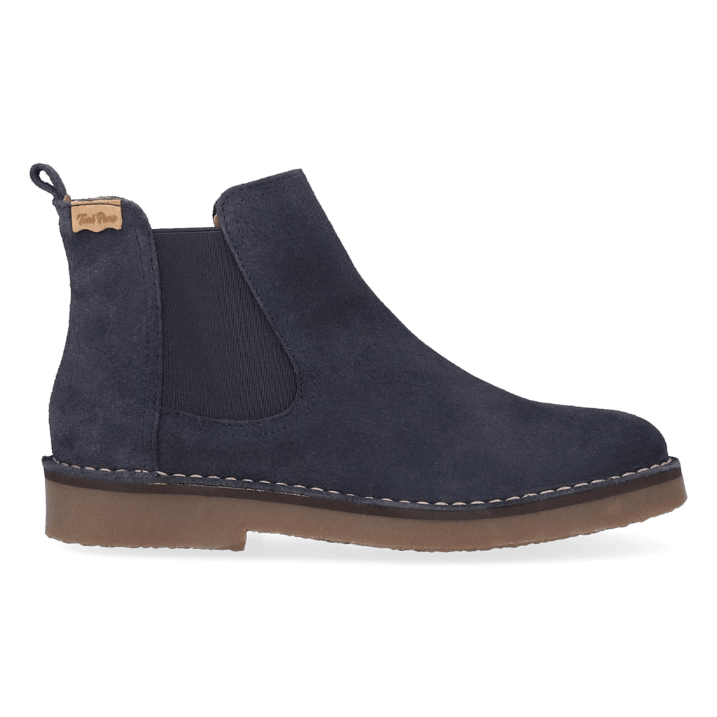 Isa-SY Dames Chelsea Boots Suede Ocean