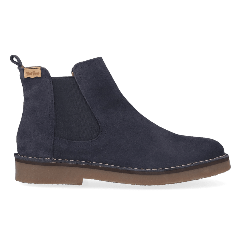 Isa-SY Dames Chelsea Boots Suede Ocean