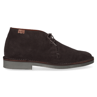 Jacob-SY Heren Desert Boots Suede Gris