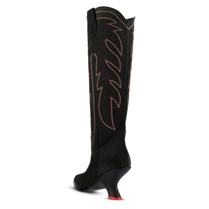 Leaning West Tall Boot Antracite