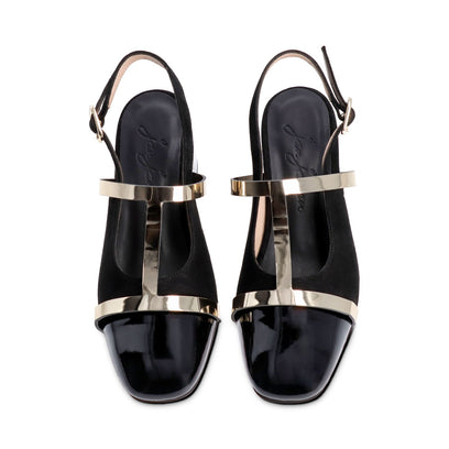 Slingback To The Future Gold