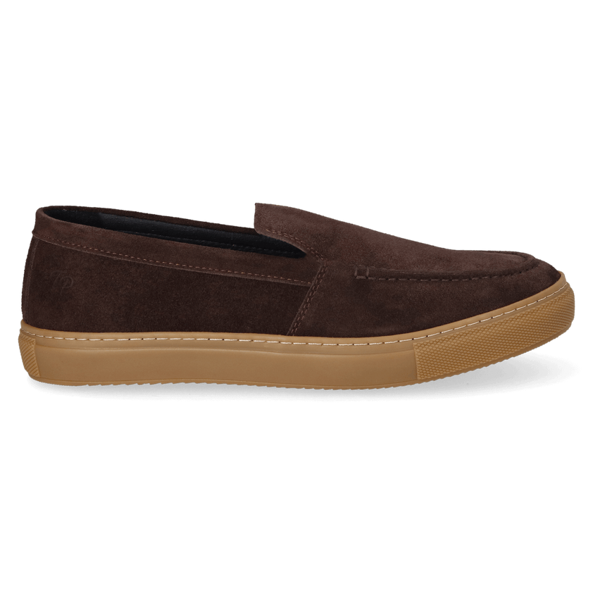 Joan Heren Loafers Suede Marro