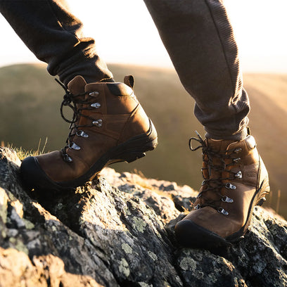 Pyrenees Heren Bergschoenen Leer Syrup
