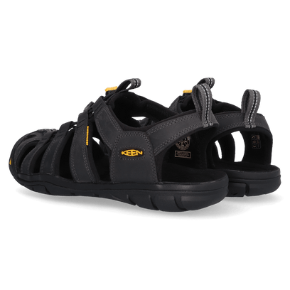 Clearwater CNX Heren Wandelsandalen Leer Magnet/Black