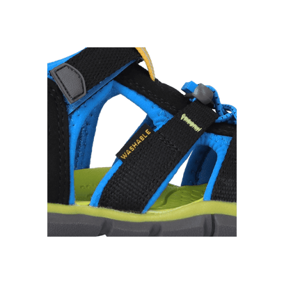 Seacamp II Older Kids Sandalen Black/Brilliant Blue