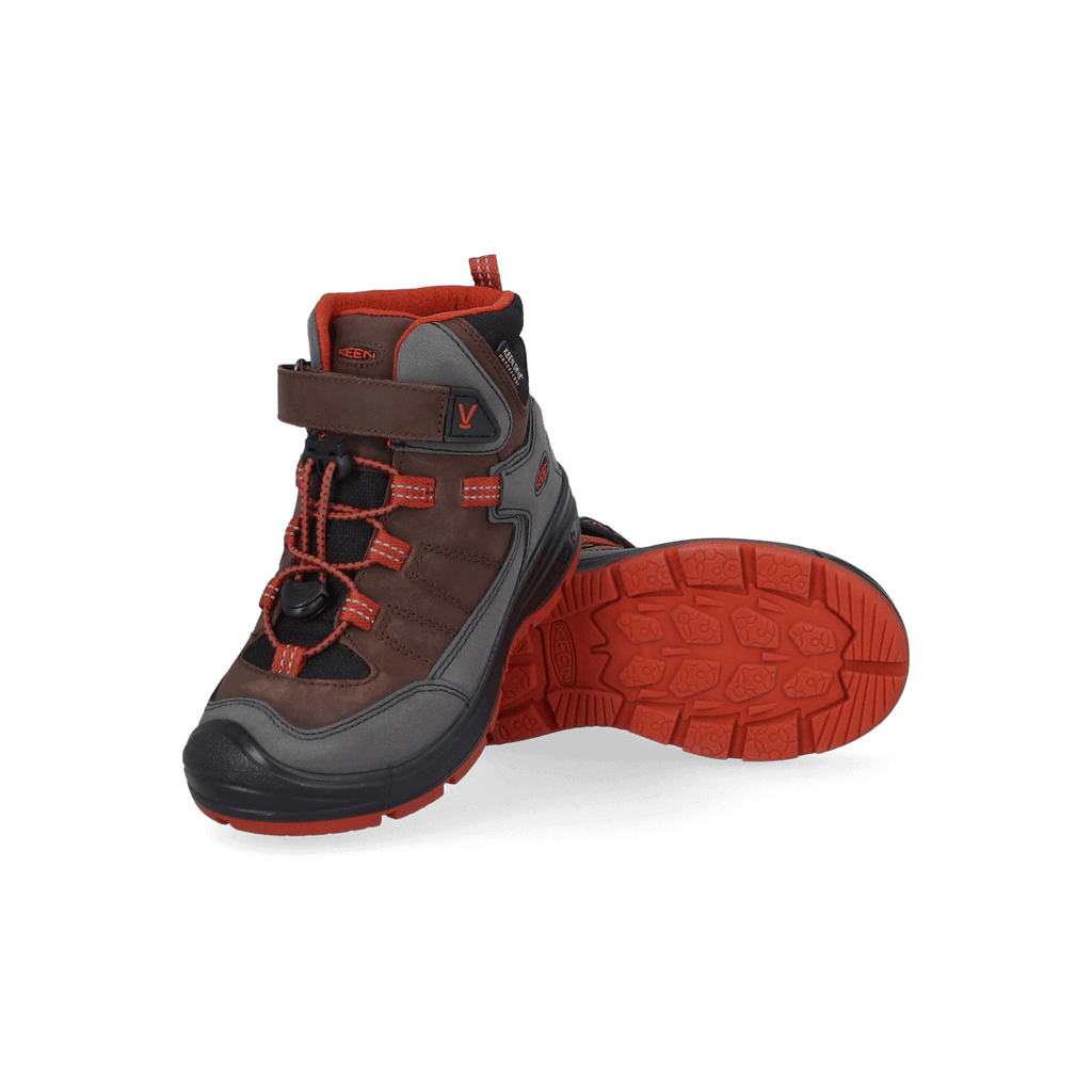 Redwood Mid Younger Kids Boots Coffee Bean/Picante