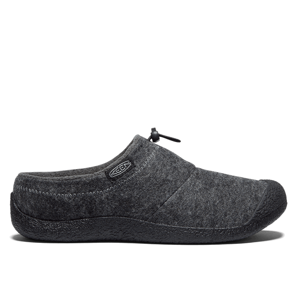 Howser III Slide Heren Instappers Vilt Charcoal Grey Felt/Black
