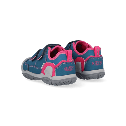 Knotch Hollow Older Kids' Sneakers Blue Coral/Pink Peacock