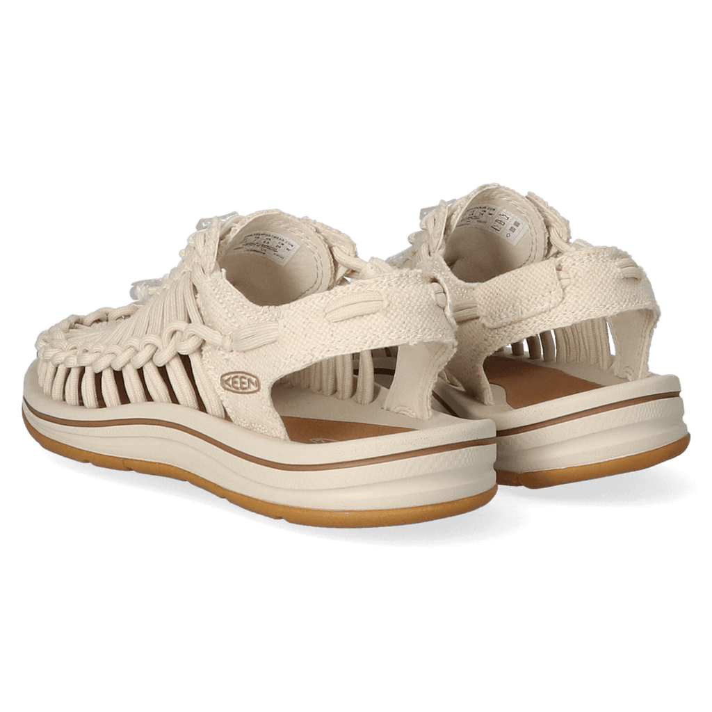 Uneek Heren Sandalen Natural Canvas/Birch