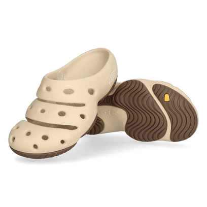 Yogui Dames Clogs Safari/Silver Birch