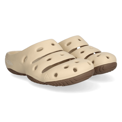 Yogui Dames Clogs Safari/Silver Birch