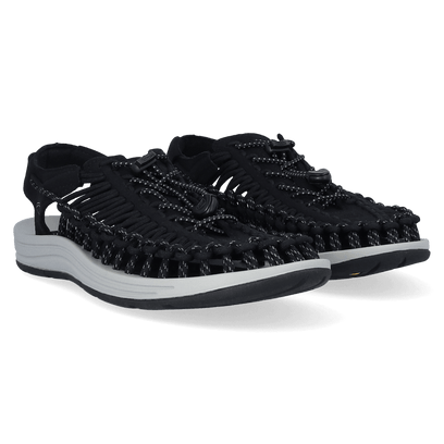 Uneek Heren Sandalen Black/Silver