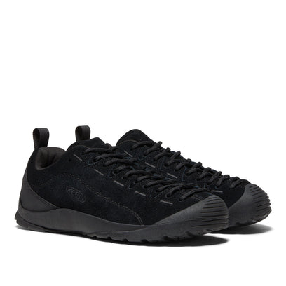 Jasper Heren Sneakers Suede Hairy Black/Black