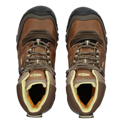 Ridge Flex Mid Dames Wandelschoenen Safari/Custard