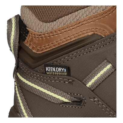 Ridge Flex Mid Dames Wandelschoenen Safari/Custard