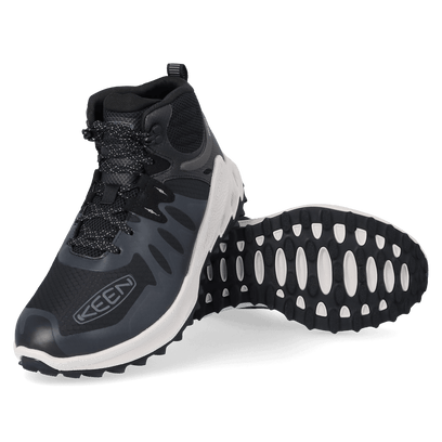 Zionic Mid Heren Wandelschoenen Black/Steel Grey