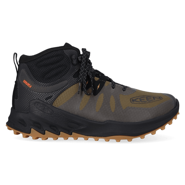 Zionic Mid Heren Wandelschoenen Dark Olive/Scarlet Ibis