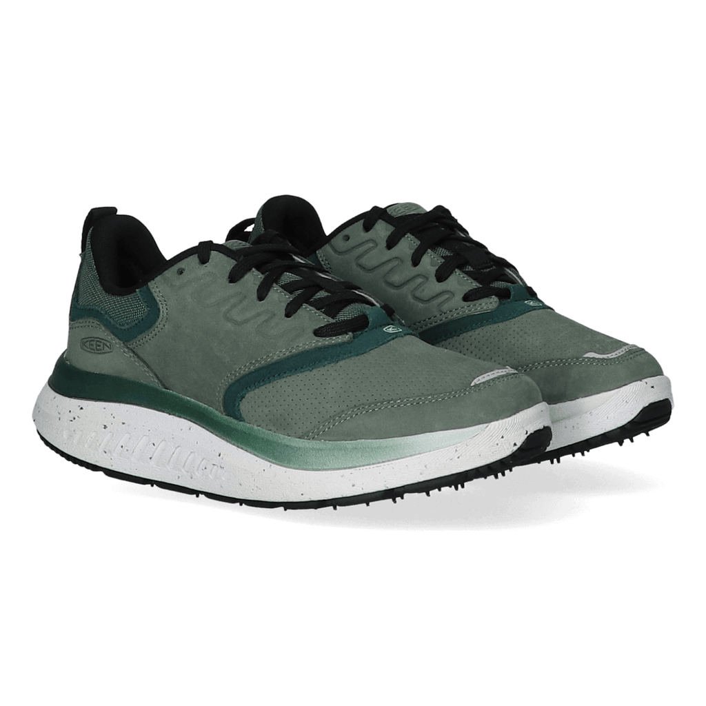 WK400 Leather Dames Wandelschoenen Dark Forest/Sea Moss