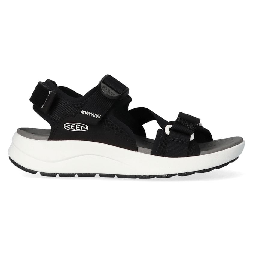 Elle Sport Backstrap Dames Sandalen Black/Steel Grey