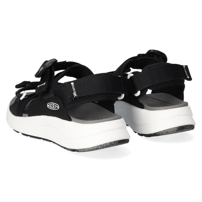 Elle Sport Backstrap Dames Sandalen Black/Steel Grey