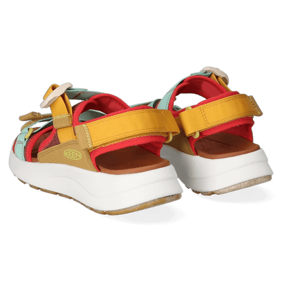 Elle Sport Backstrap Dames Sandalen Golden Yellow/Lichen