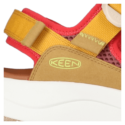 Elle Sport Backstrap Dames Sandalen Golden Yellow/Lichen