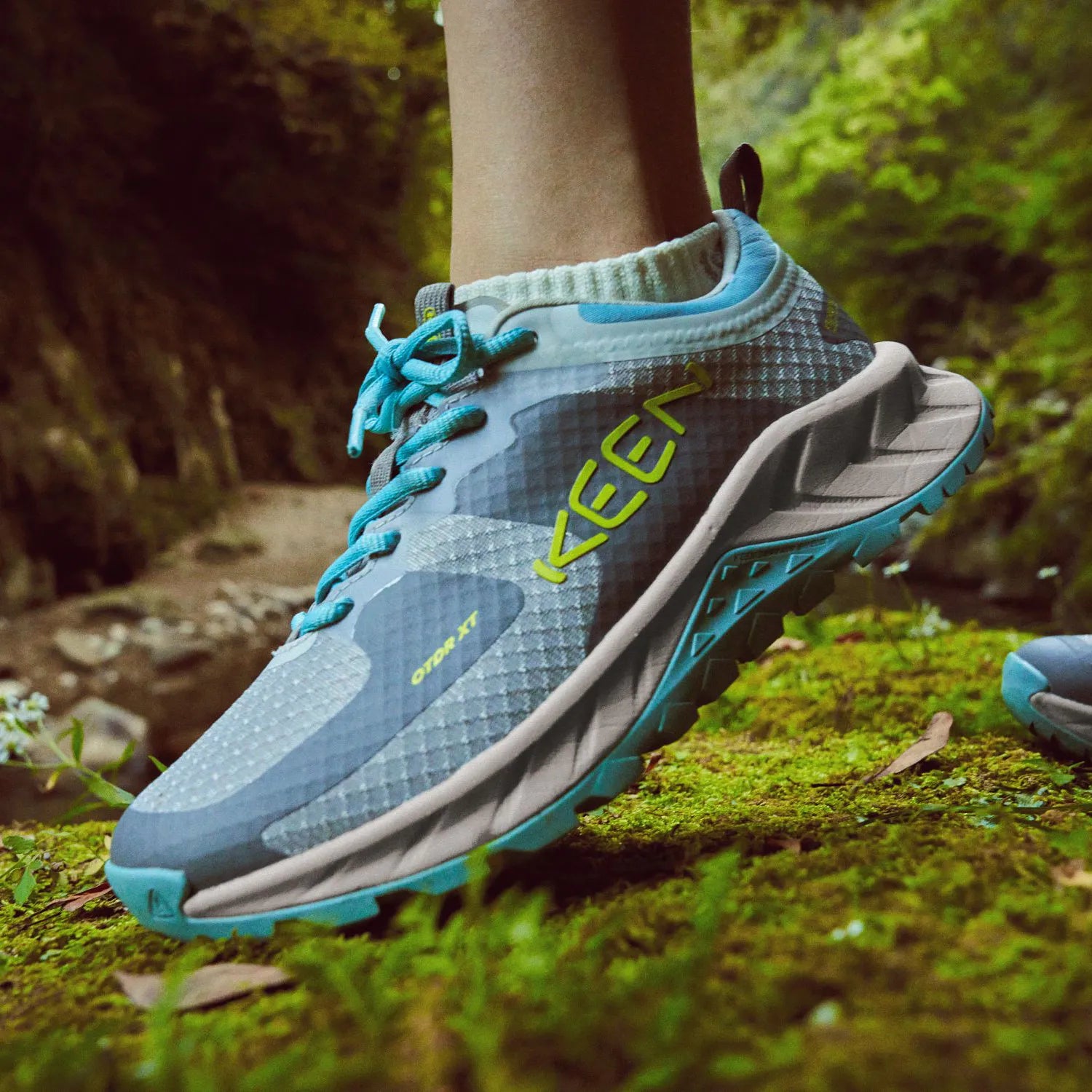 KEEN Versacore Dames Wandelschoenen Blauw K1029046 Bartogi