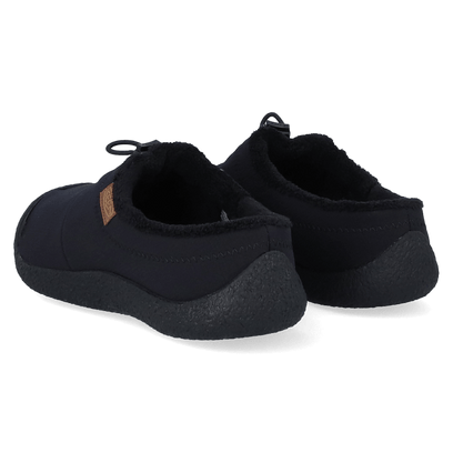 Howser III Slide Heren Instappers Vilt Black/Black Recycled