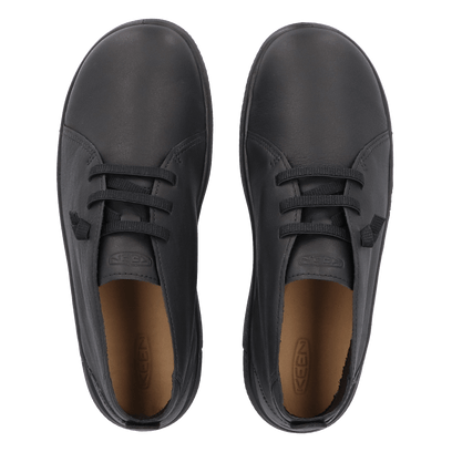 KNX Chukka Dames Boots Leer Black/Black