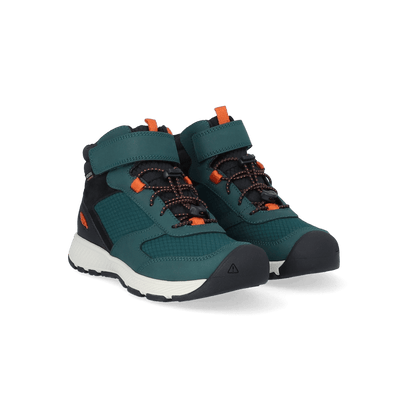 Skua Mid Older Kids Boots Ponderosa Pine/Gold Flame