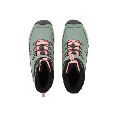 Skua Younger Kids Winter Boots Dark Forest/Rose Elegance