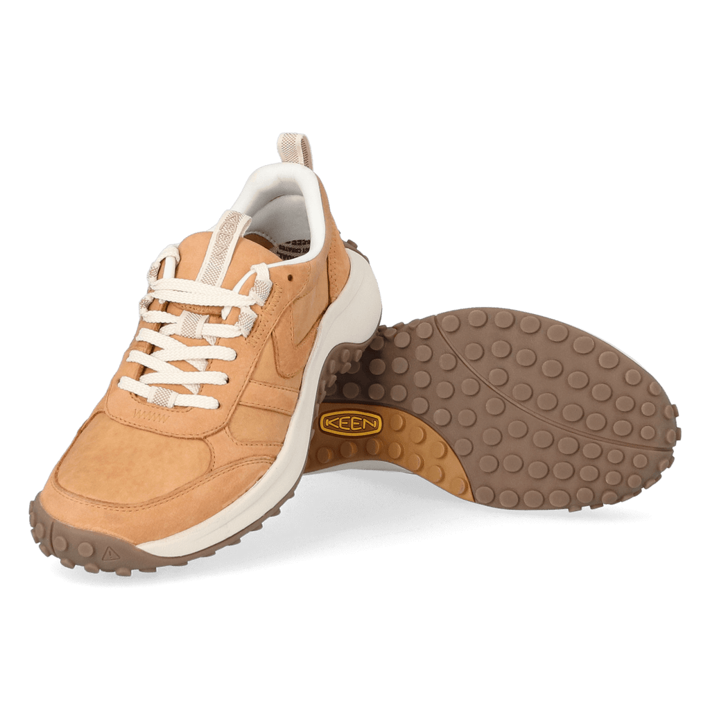 KS86 Leren Dames Sneakers Natural/Birch