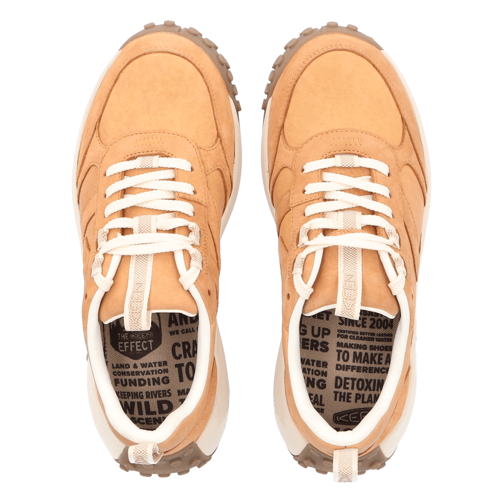 KS86 Leren Dames Sneakers Natural/Birch