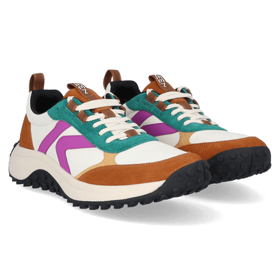 KS86 Leren Heren Sneakers Aventurine/Willowherb