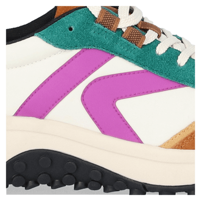 KS86 Leren Heren Sneakers Aventurine/Willowherb