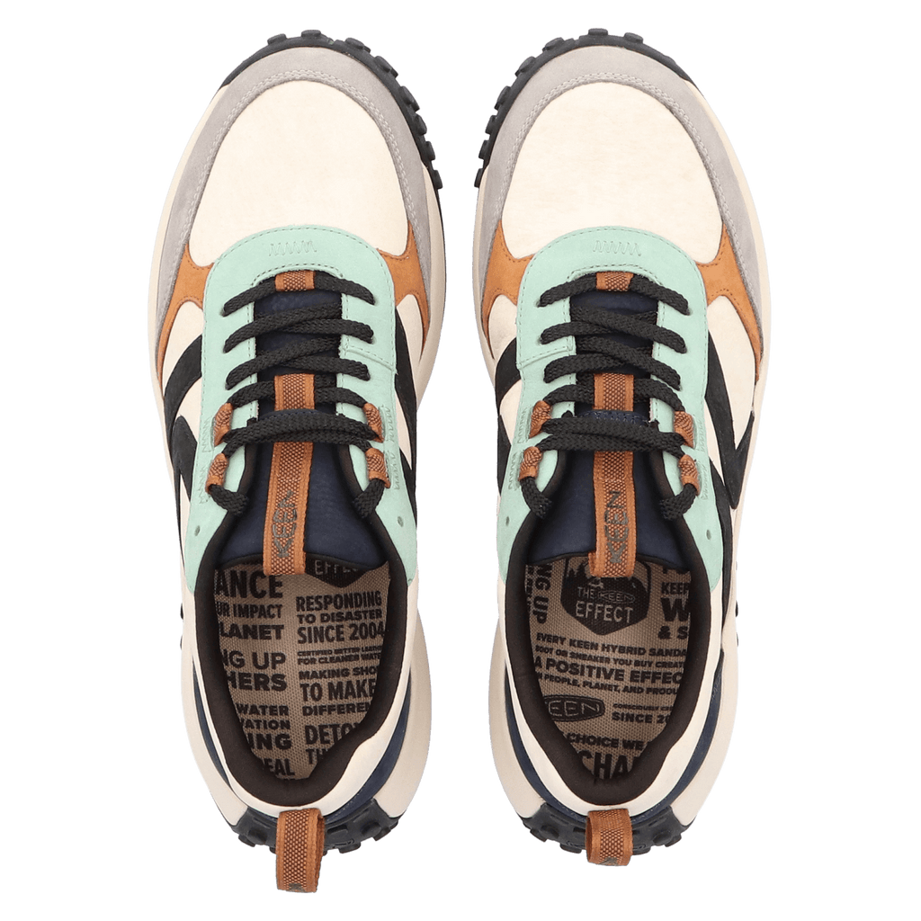 KS86 Leren Heren Sneakers Granite Green/Curry