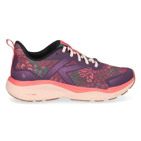 Leiki Speed Dames Wandelschoenen Plum Perfect/Floral