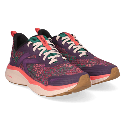 Leiki Speed Dames Wandelschoenen Plum Perfect/Floral