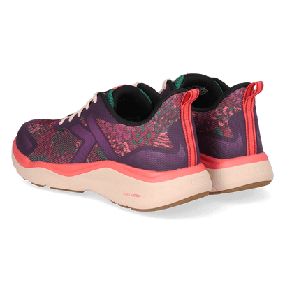 Leiki Speed Dames Wandelschoenen Plum Perfect/Floral