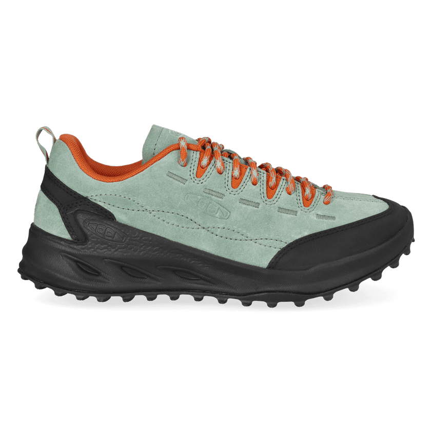 Jasper Zionic Dames Sneakers Suede Granite Green/Gold Flame