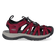 Whisper Dames Wandelsandalen Beaujolais/Black