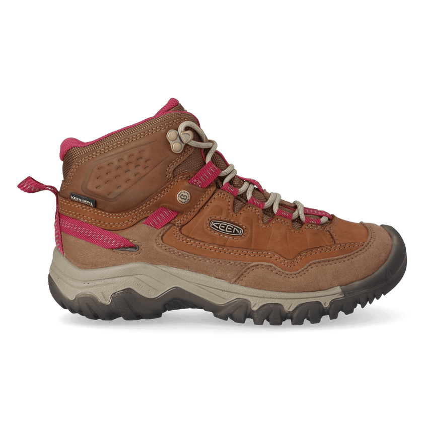 Targhee IV Mid Dames Wandelschoenen Bison/Beaujolais