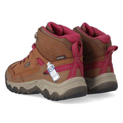 Targhee IV Mid Dames Wandelschoenen Bison/Beaujolais